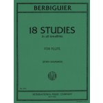 Image links to product page for 18 Studies in All Tonalities for Flute