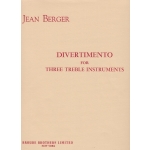 Image links to product page for Divertimento for Three Treble Instruments