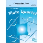 Image links to product page for Carmen for Four [Flute Quartet]