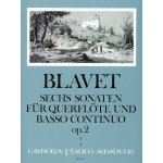 Image links to product page for Six Sonatas for Flute and Basso Continuo, Op. 2, Vol 1