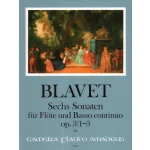 Image links to product page for Six Sonatas for Flute and Basso Continuo, Op3/1-3