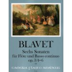 Image links to product page for Six Sonatas for Flute and Basso Continuo, Op. 3 Nos. 4-6 