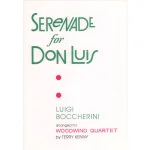 Image links to product page for Serenade for Don Luis [Wind Quartet]