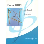 Image links to product page for Air Allemand for Flute and Piano, Op 22