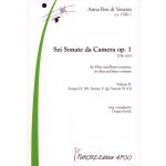 Image links to product page for Six Sonatas for Flute and Basso Continuo, Op1, Vol 2