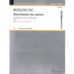 Image links to product page for Divertimenti da Camera for Flute/Treble Recorder/Violin and Basso Continuo, Vol 3