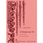 Image links to product page for 13 Canons for 3 to 6 Flutes, Op113