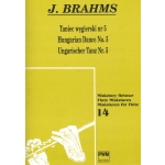 Image links to product page for Hungarian Dance No 5 arranged for Flute and Piano