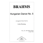 Image links to product page for Hungarian Dance No. 5 for Flute Choir
