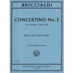 Image links to product page for Concertino No. 2 in G major for Flute and Piano, Op48