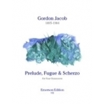 Image links to product page for Prelude, Fugue & Scherzo for Bassoon Quartet