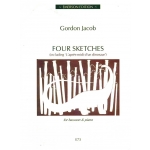Image links to product page for Four Sketches for Bassoon and Piano