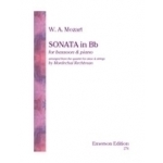 Image links to product page for Sonata in Bb major for Bassoon and Piano