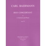 Image links to product page for Duo Concertant for Two Clarinets and Piano, Op33