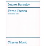 Image links to product page for Three Pieces for Solo Clarinet