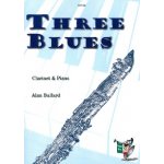 Image links to product page for Three Blues for Clarinet and Piano