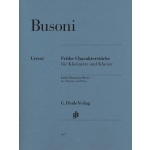 Image links to product page for Early Character Pieces for Clarinet and Piano