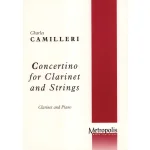 Image links to product page for Concertino for Clarinet and Piano