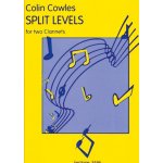 Image links to product page for Split Levels for Two Clarinets