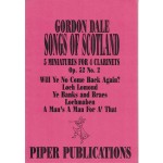 Image links to product page for Songs of Scotland for Clarinet Quartet, Op52/2
