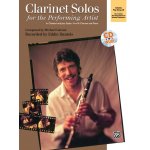 Image links to product page for Clarinet Solos for the Performing Artist (includes CD)