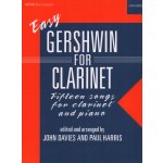 Image links to product page for Easy Gershwin for Clarinet and Piano