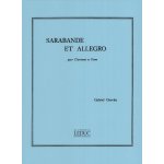 Image links to product page for Sarabande and Allegro for Clarinet and Piano