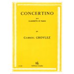 Image links to product page for Concertino for Clarinet and Piano