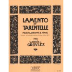 Image links to product page for Lamento et Tarantelle for Clarinet and Piano