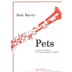 Image links to product page for Pets - 8 Pieces for Solo Clarinet
