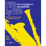 Image links to product page for Two by Two for Clarinet and Alto Saxophone