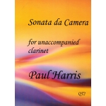 Image links to product page for Sonata da Camera for Solo Clarinet