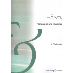 Image links to product page for Fantasia in one movement for Clarinet Quartet