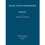 Image links to product page for Sonata for Clarinet in A major