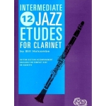 Image links to product page for 12 Intermediate Jazz Etudes for Clarinet