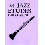 Image links to product page for 24 Jazz Etudes for Clarinet
