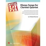 Image links to product page for Disney Songs for Clarinet Quartet