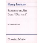 Image links to product page for Fantasia on Airs from 'I Puritani' for Clarinet and Piano
