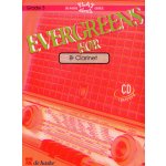 Image links to product page for Evergreens for Clarinet (includes CD)