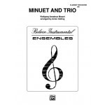 Image links to product page for Minuet and Trio from Sonatina in C for 3 Bb Clarinets