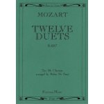 Image links to product page for 12 Duets for 2 Clarinets, K487