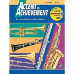 Image links to product page for Accent on Achievement [Clarinet] Book 1 (includes CD)