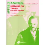 Image links to product page for Histoire du Tango for Clarinet Quartet