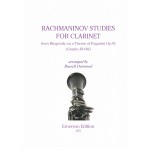 Image links to product page for Rachmaninov Studies for Clarinet