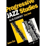 Image links to product page for Progressive Jazz Studies for Clarinet: Easy Level