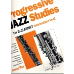 Image links to product page for Progressive Jazz Studies for Clarinet: Intermediate Level