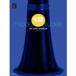 Image links to product page for 12 Modern Etudes for Solo Clarinet