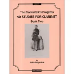 Image links to product page for The Clarinettist's Progress: 40 Studies for Clarinet, Book 2