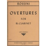Image links to product page for Overtures for Bb Clarinet (orchestral extracts)