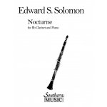 Image links to product page for Nocturne for Bb Clarinet and Piano